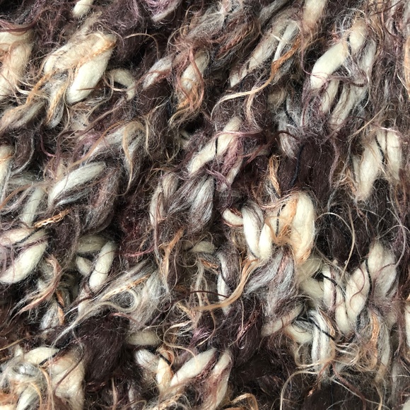 NORDSTROM THICK BRAIDED LONG KNIT SCARF - Picture 2 of 8